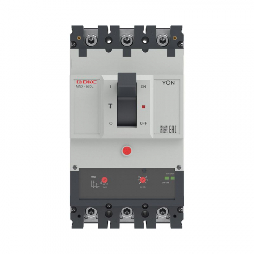 Выключатель автоматический 3P 630А 70кА pro MNX630L при AC415V расцепитель TMD YON MNX630L3PTMD0630 фото 2