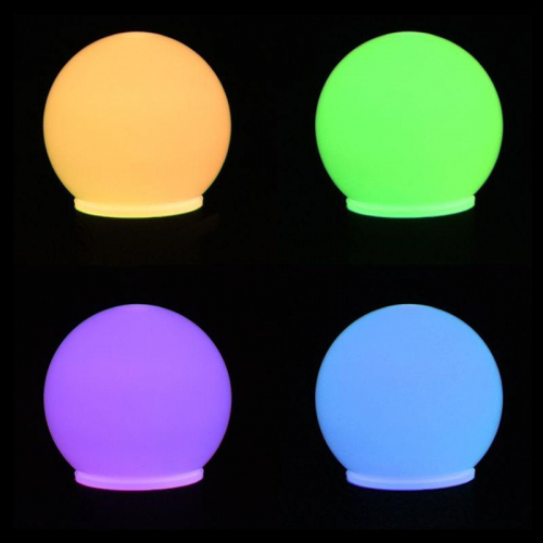 Лампа светодиодная 3Вт шар d50 9LED RGB E27 Neon-Night 405-512 фото 5