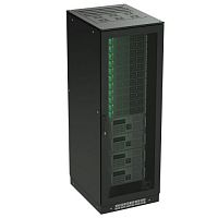 Шкаф напольный 42U 600х600 двери перфорир./перфорир. укомплектован вводом и заглушками RAL 9005 DKC R5IT4266PFB