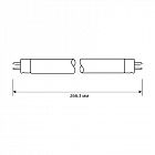 Лампа люминесцентная FT5-6W/54 6Вт T5 6500К G5 Camelion 3331