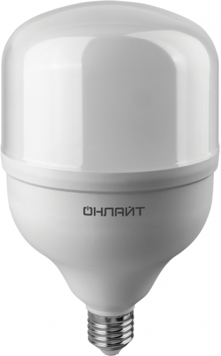 Лампа светодиодная высокомощная 82 905 OLL-T125-50-230-865-E27Е40 50Вт 6500К холод. бел. E27/E40 3500лм 176-264В ОНЛАЙТ 82905