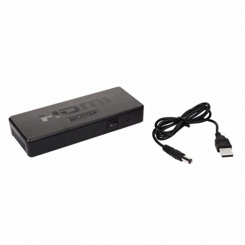 Делитель HDMI 1x4 пластиковый корпус Rexant 17-6952 фото 8