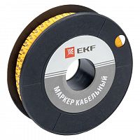 Маркер каб. 4.0кв.мм &quot;9&quot; (ЕС-2) (уп.500шт) EKF plc-KM-4-9