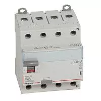 Выключатель диф. тока 4п 63А 300мА тип AC DX3 Leg 411724