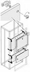Комплект установочный ОТ160/200/250 H=350 W=600мм ABB 1STQ007437A0000