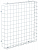 Решетка защитная для LED ДВО 660х660х95мм бел. IEK LT-DVO0D-R-0660-K01