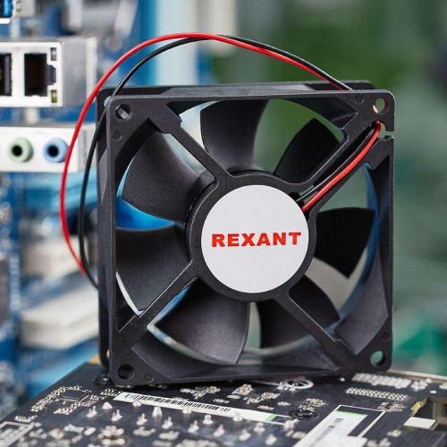 Вентилятор RQD 8025MS 12VDC Rexant 72-5080 фото 2