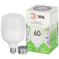 Лампа светодиодная GREEN LINE POWER T100-60W-865-E27/E40 GL 60Вт колокол 6500К свет холод. E27/E40 Эра Б0066980