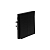 Выключатель 2-кл. СП STRONG MIELE 10А антрацит Kranz KR-78-0706-5