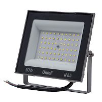Прожектор светодиодный ULF-F23-50W/6500K IP65 160-240В GREY Uniel UL-00011846