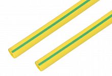 Трубка термоусадочная ТУТ нг 40.0/20.0 желт./зел. 1м Rexant 24-0008