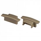 Заглушка LINE-2308-F OLIVE GREY глухая пластик Arlight 038636
