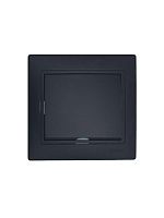 Вывод кабеля СП MIRA IP20 черн. LEZARD 701-4242-197