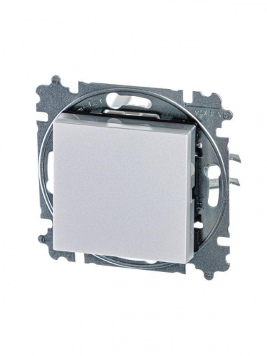 Переключатель перекрестный 1-кл. СП Levit IP20 жемчуж./ледяной ABB 2CHH590745A6068