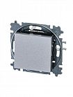 Переключатель перекрестный 1-кл. СП Levit IP20 серебр./дым. черн. ABB 2CHH590745A6070