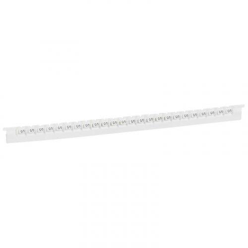Маркер Memocab черн. маркировка на бел. фоне "S" Leg 037844