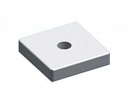 Гайка M6 20х20х4 квадр. (уп.10шт) ABB ZX229P10