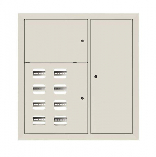 Щит этажный 8кв. RAL9002 (1000х950х160) PROxima EKF mb29-v-8-ral9002