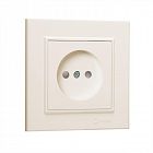 Розетка б/з (Керамика) СП Karea 16А IP20 крем. Makel 56010002