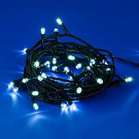 Гирлянда LED ULD-S0500-050/DGA WHITE IP20 5м 50 диодов бел. свет провод зел. Uniel UL-00007305