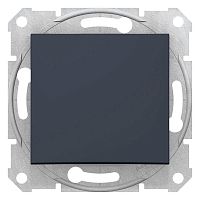 Переключатель на 2 направления 1-кл. СП Sedna 16А IP20 (сх. 6) 250В графит SchE SDN0400470
