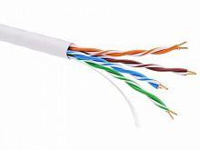 Информационный кабель неэкранированный U/UTP 4х2 CAT5E, PVC, белый | RN5EUUPV3WH | DKC