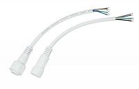 Кабель соединительный (5pin) герметичный (IP67) 5х0.5кв.мм 300В бел. Rexant 11-9450