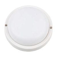 Светильник светодиодный ULW-Q217 SENSOR 12Вт 6500К IP65 WHITE d135мм влагозащ. с микроволновым датчиком движ. Volpe UL-00011036