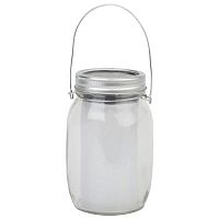 Светильник садовый SL-GL14-JAR-2 13.5см солнечная батарея металл/стекло прозр. ЭРА Б0032579