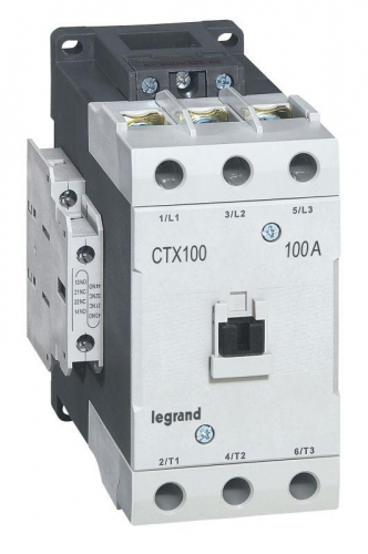Контактор CTX-3 3P 100А 2НО 2HЗ~415В Leg 416229