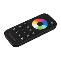 Пульт SMART-R28-RGBW 1 зона 2.4G IP20 пластик черн. Arlight 023479
