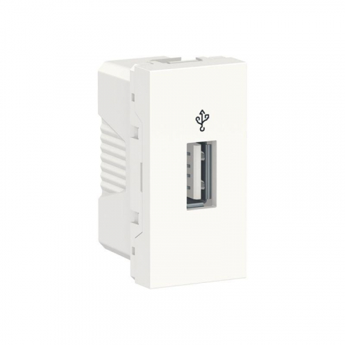 Коннектор USB 1-мод. UNICA MODULAR бел. SchE NU342918
