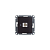 Розетка компьютерная 1-м Glossa RJ45 кат.5E механизм шоколад SE GSL000881K