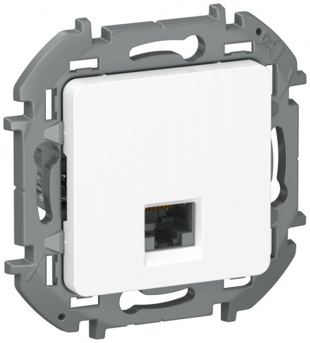 Розетка компьютерная IEKINSPIRIA RJ45 кат.5Е UTP бел. IEK 6738251