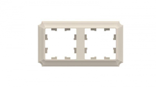 Рамка 2-м AtlasDesign Antique универс. беж. SE ATN100202