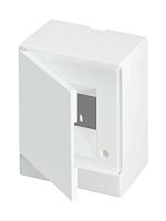 Бокс настенный Basic E 4М бел. непрозр. дверь (с клемм) ABB 1SZR004002A2101