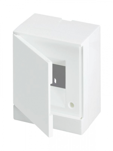 Бокс настенный Basic E 4М бел. непрозр. дверь (с клемм) ABB 1SZR004002A2101