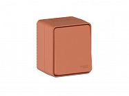 Переключатель проходной 1-кл. ОП AtlasDesign PROFI IP54 10AX терракот. SE ATN547061