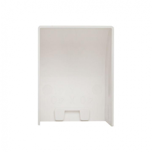 Заглушка 40х40 бел. Plast PROxima (уп.4шт) EKF ecw-40-40x4 фото 2