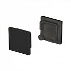 Заглушка SL-KANT-H16 SQUARE BLACK глухая пластик Arlight 037518