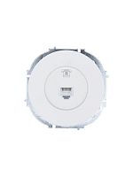 Розетка телефонная СП OSEN RJ11 евро механизм белая LEZARD 743-0288-137