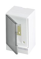 Бокс настенный Basic E 2М сер. прозр. дверь (без клемм) ABB 1SZR004002A2200