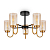 Светильник Jewel 40Вт E14х5 IP20 потолочн. Freya FR5321CL-05BZ