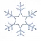 Фигура светодиодная "Снежинка Мигающая" 55х55см 180LED бел. 25Вт 220-240В IP65 эффект мерцания Neon-Night 501-337