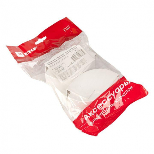 Угол внешний 40х40 бел. Plast PROxima (уп.4шт) EKF obw-40-40x4 фото 2