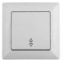 Переключатель 1-кл. СП Solo 4-103-01 10А 250В IP20 бел. Intro Б0053575