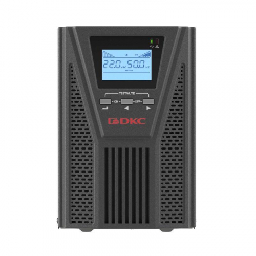 ИБП Онлайн для Small Tower 1000ВА/900Вт клеммы EPO USB RS-232 RJ45 3x7А.ч DKC SMALLT1A10H фото 3