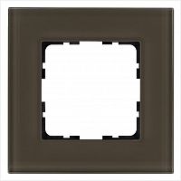 Рамка 1-м G-Glass стекло каперсовый Jasmart G1001GT