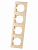 Рамка 4-х постовая вертикальная сосна "Лама" TDM