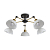 Светильник Bessie 5х60Вт E27 IP20 подвесной Freya FR5526PL-05BBZ